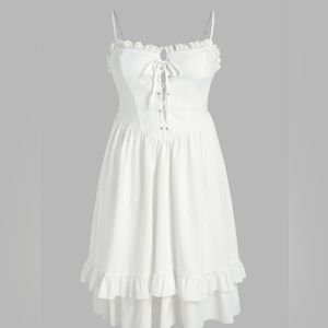CIDER PLUS SIZE CORSET DRESS